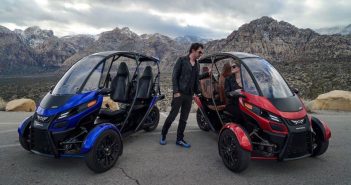 Arcimoto มอเตอร์ไซต์ 3 ล้อพลังงานไฟฟ้ากับแนวคิด Fun Utility Vehicle