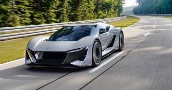 Audi PB18 e-tron ต้นแบบรถซุปเปอร์คาร์พลังงานไฟฟ้า Audi PB18 e-tron concept car