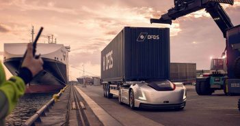 Vera รถบรรทุกพลังงานไฟฟ้าขับเคลื่อนอัตโนมัติจากบริษัท Volvo Trucks vera-first-volvo-trucks-autonomous-transport