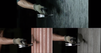 Tesla ใช้ค้อนทุบกระเบื้องหลังคาบ้านพลังงานแสงอาทิตย์ Solarglass Roof tesla-solarglass-roof-test