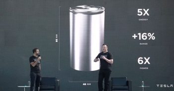 Tesla เปิดตัวแบตเตอรี่รุ่นใหม่ 4680 ผลิตเองเก็บพลังงานได้มากขึ้น 5 เท่า รีไซเคิลได้ tesla-unveils-battery-puzzle-pieces-of-smart-material-science