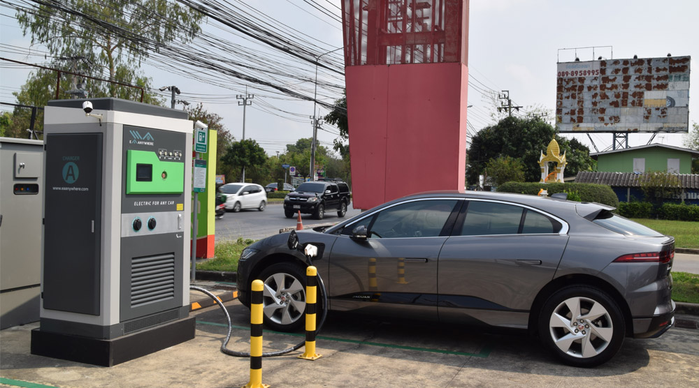 EA ANYWHERE เปิดให้บริการเครื่องชาร์จระบบ DC โซนภาคอิสาน ตั้งเป้าเปิดบริการระบบชาร์จเร็ว